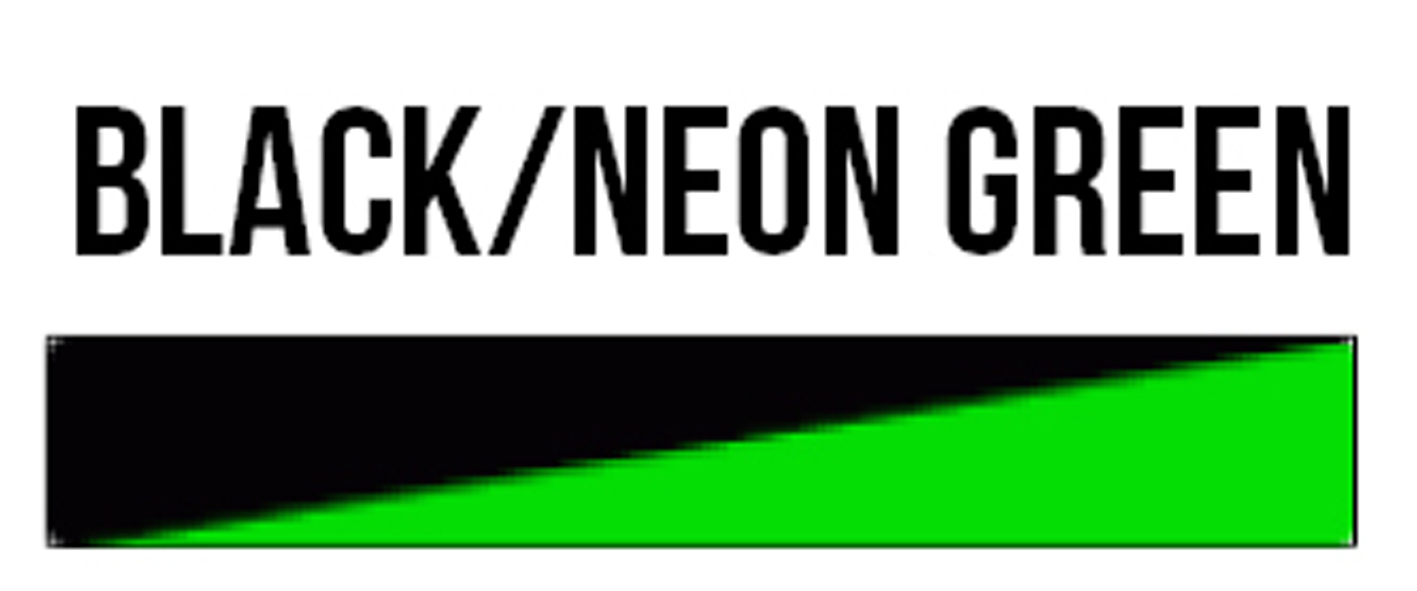 Black Neon Green Cap