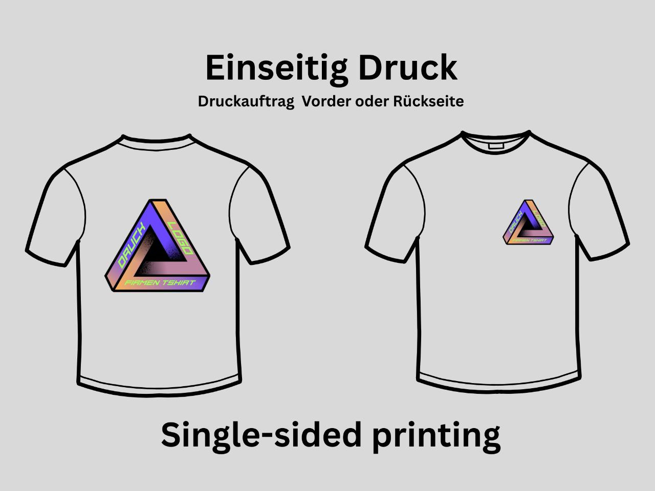 Einseitiger Druck